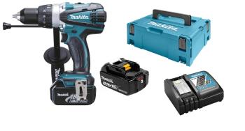 Makita DHP458RTJ WIERTARKO-WKRĘTARKA UDAR 2x5Ah