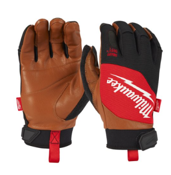 MILWAUKEE RĘKAWICE ROBOCZE SKÓRZANE HYBRYDOWE XL