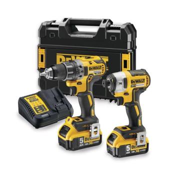 Dewalt DCK268P2T zestaw combo DCD791 DCF887 2x5Ah