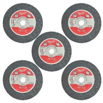 Milwaukee 4932464717 Tarcze tnące metal 76mm 5 szt.