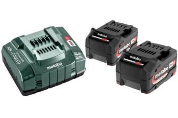 Metabo Zestaw 2x5,2Ah Akumulator+Ładowarka ASC 145 18V