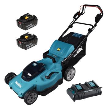 Makita DLM539CT2 Kosiarka akumulatorowa 2x5,0Ah 2x18V