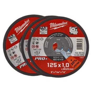 Milwaukee Tarcze do metalu 125mm 10szt. 4932478998