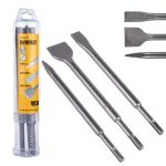 Dewalt Zestaw 3 dłut SDS-PLUS DT60330-QZ