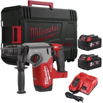 Milwaukee Młotowiertarka M18 FHX-502X SDS+ 18V 2,5J 2x5,0Ah