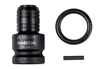 Metabo  adapter 1/2" na 1/4" E6,3  3-częściowy, udarowy