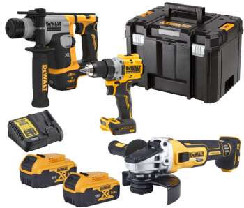 DeWalt DCK355P2T Zestaw maszyn akumulatorowych 18V