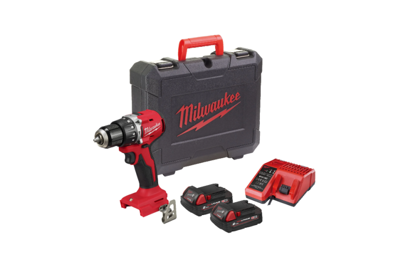 Milwaukee M18 BLPDRC-202C wiertarko-wkrętarka z udarem 4933492822