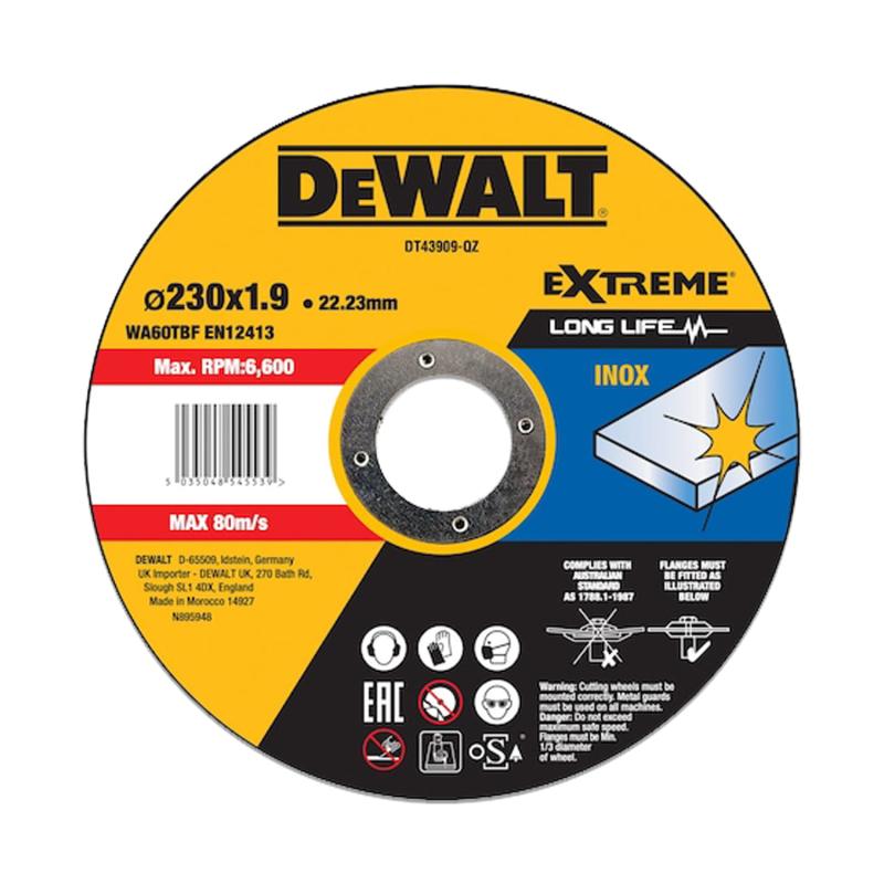 Dewalt DT43909 Tarcza pilarska do metalu Inox 230mm