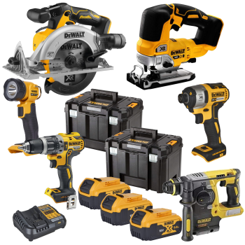 DeWalt Combo DCK690P3T zestaw 6 narzędzi + 3x5Ah 18V