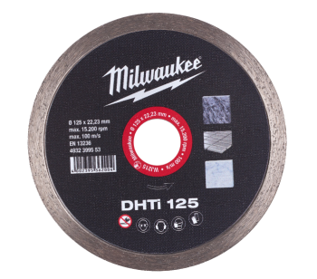Milwaukee 4932399553 Tarcza Diamentowa DHTi 125 mm do Płytek i Kamienia