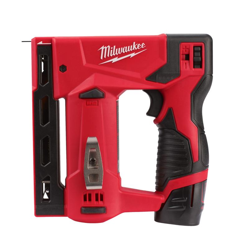 Milwaukee 4933459635 Zszywacz z 2x 2.0 Ah Akumulatorami, ładowarką i Walizką