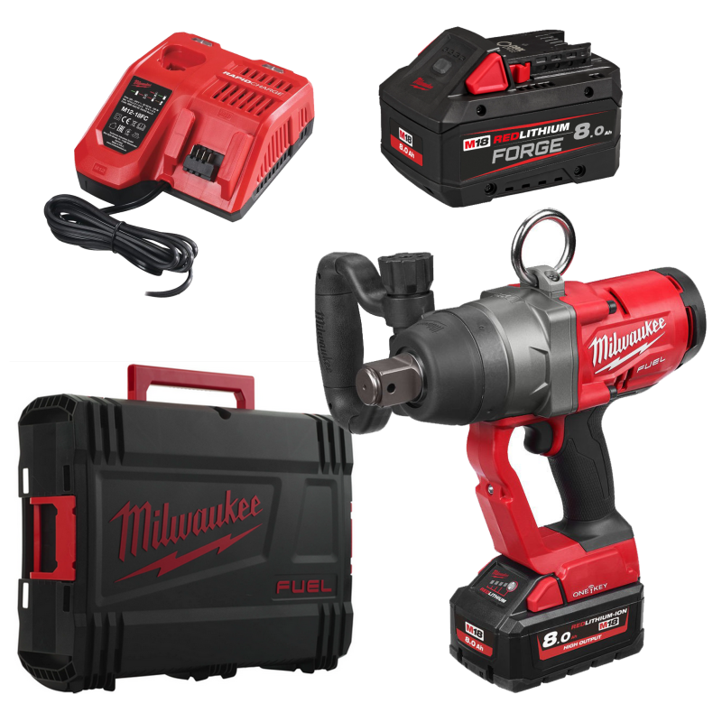 Milwaukee M18 ONEFHIWF1-802X klucz udarowy 1″ z pierścieniem