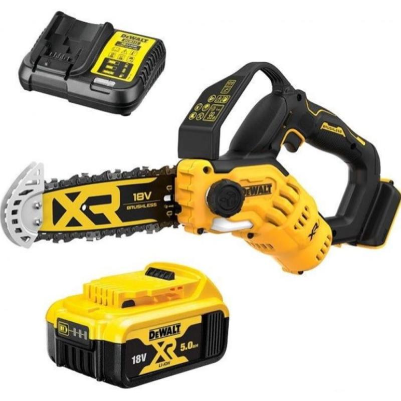 DeWALT DCMPS520P1 Pilarka do gałęzi 18V 1x5Ah + DCB1104