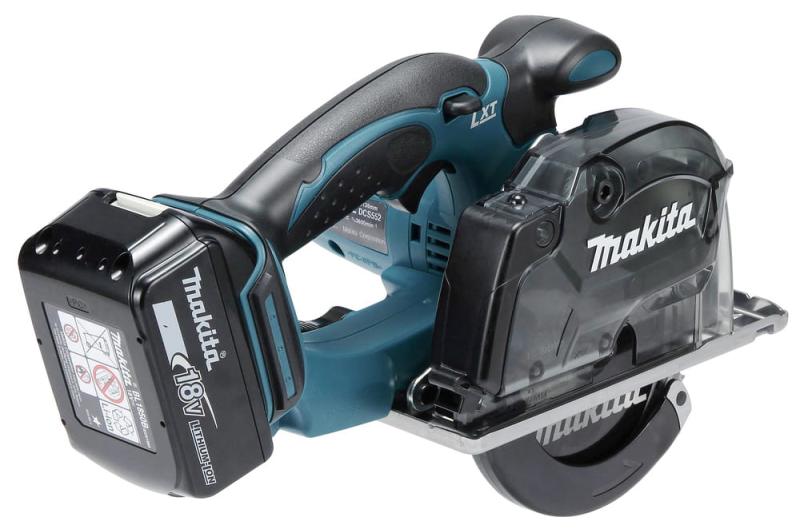 Makita DCS552RTJ Przecinarka do metalu LXT 136mm 2x5Ah 18V