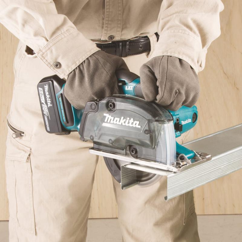 Makita DCS552RTJ Przecinarka do metalu LXT 136mm 2x5Ah 18V