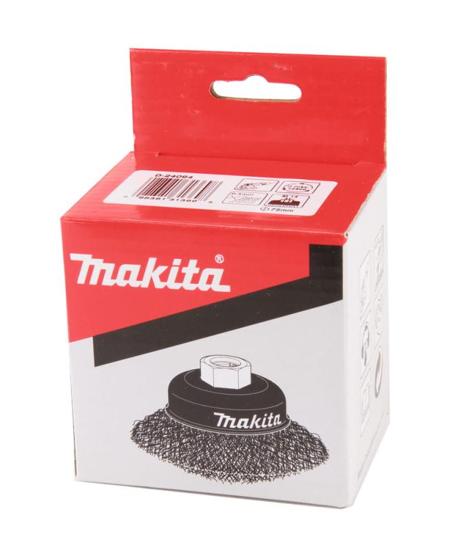 Makita D-24094 Szczotka Garnkowa 75mm 0,3mm M14