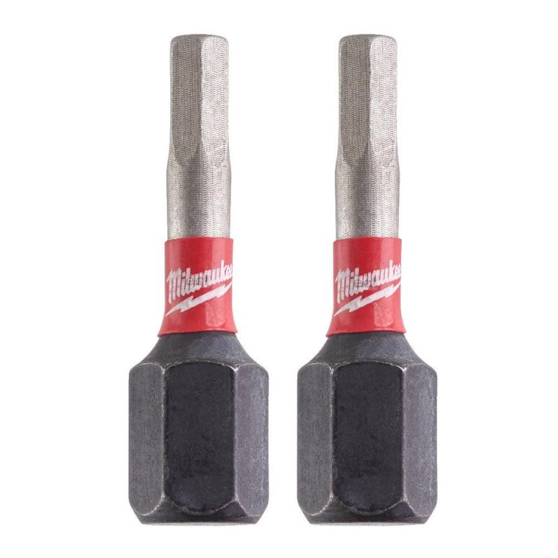 Milwaukee Shockwave Hex 3x25 mm Bity udarowe 2szt. 4932430894