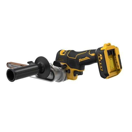 Dewalt DCM200NT Pilnik taśmowy z silnikiem bezszczotkowym 18V+walizka