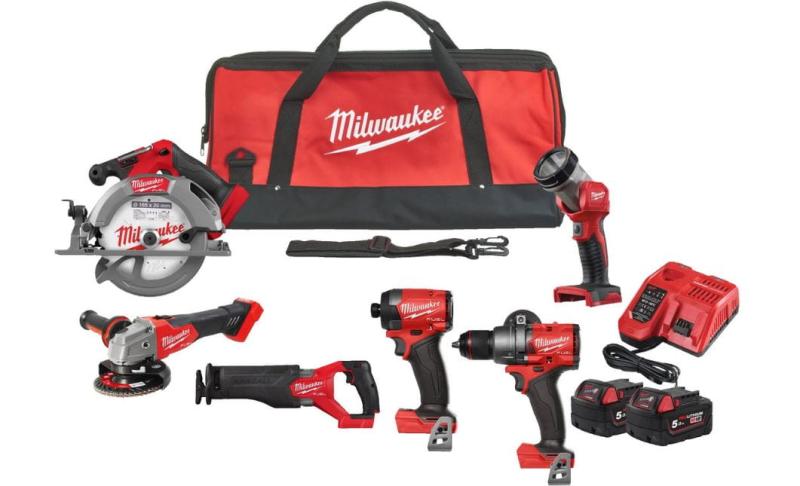 Milwaukee M18 FPP6G3-502B Zestaw POWERPACK 4933498658