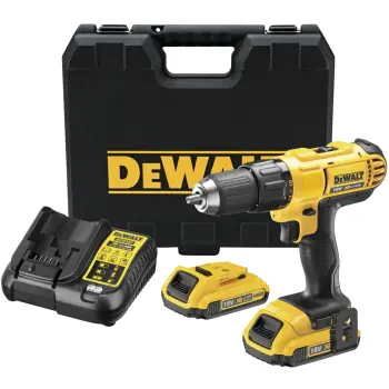DeWALT DCD771D2 Wiertarko-wkrętarka 18V 2x2,0Ah DCB107 walizka