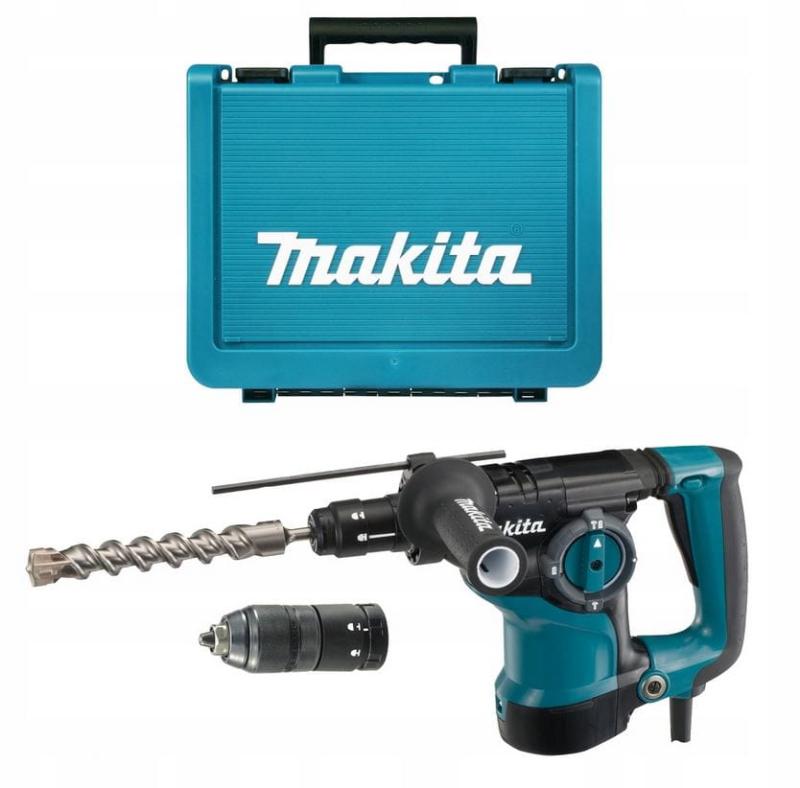 Makita HR2811FT Młotowiertarka z opcją kucia 800W SDS+ 2,9J +Walizka
