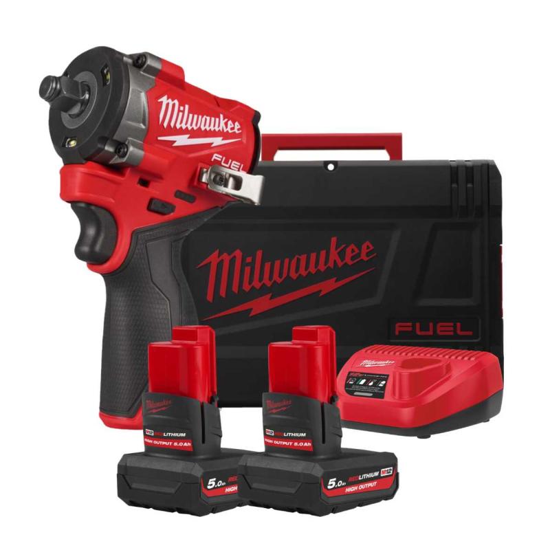Milwaukee M12 FCIWF12G3-502X Kompaktowy klucz udarowy z pierścieniem 1/2"