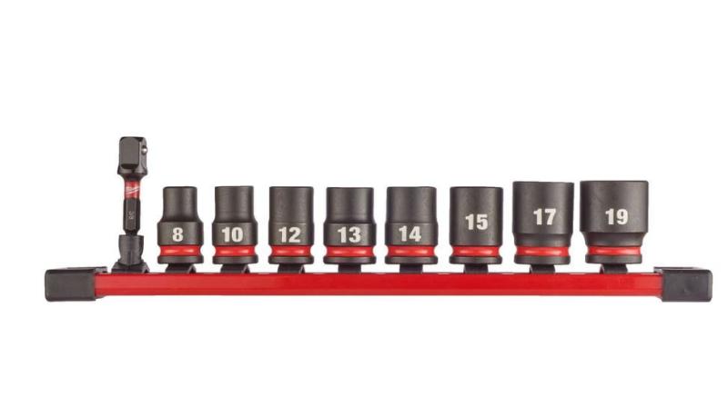Milwaukee Zestasw nasadek udawoych 3/8"- 8szt. 4932480454