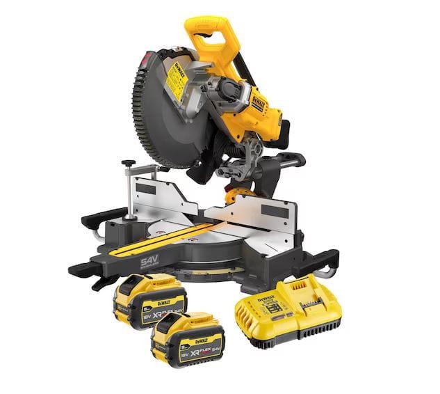 DeWALT DCS781X2 Akum. Pilarka ukosowa 305mm 54V 2x9,0Ah