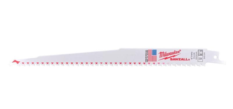 Milwaukee Brzeszczot do prac wyburzeniowych 230mm x 5 Tpi  5 sz