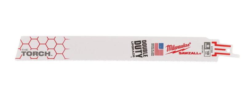 Milwaukee Brzeszczot do metalu do prac przy dużych obciążeniach  TORCH 230mm x 18 Tpi 5 szt.