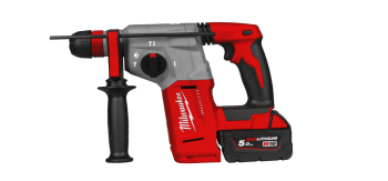 Milwaukee M18 BLHX-502X  Bezszczotkowa  młotowiertarka  2x5.0AH M12-18FC +walizka