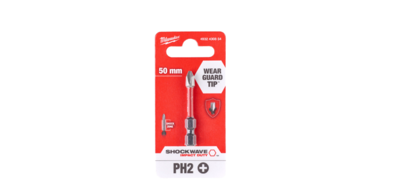 Milwaukee  4932430854  Bity udarowe  PH2 x 50 mm