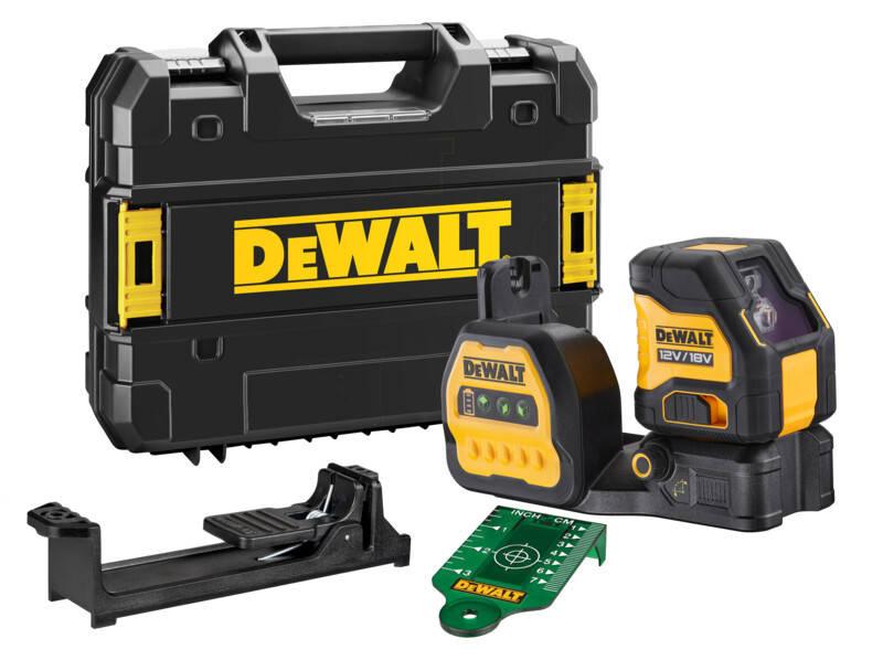 DeWALT DCE088NG18 Laser krzyżowy samopoziomujący z wiązką zieloną 30M 12/18V