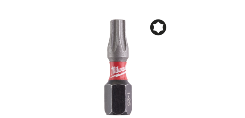 Milwaukee Bity Udarowe  TX25 x 25 mm  4932430879