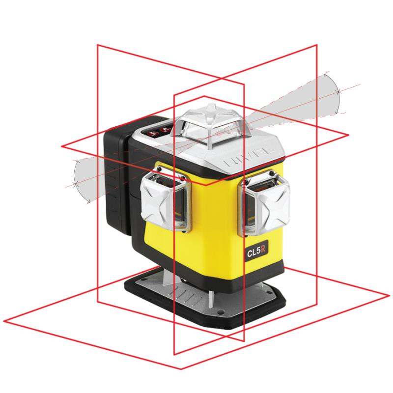 Nivel System Laser Krzyżowy  CL5R z czerwoną wiązką