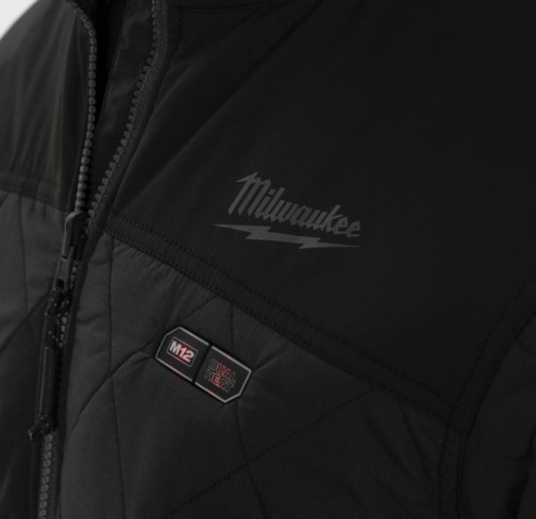 Milwaukee M12 HJP-0 Podgrzewana Kurta Puchowa  Czarna  S  4933464364