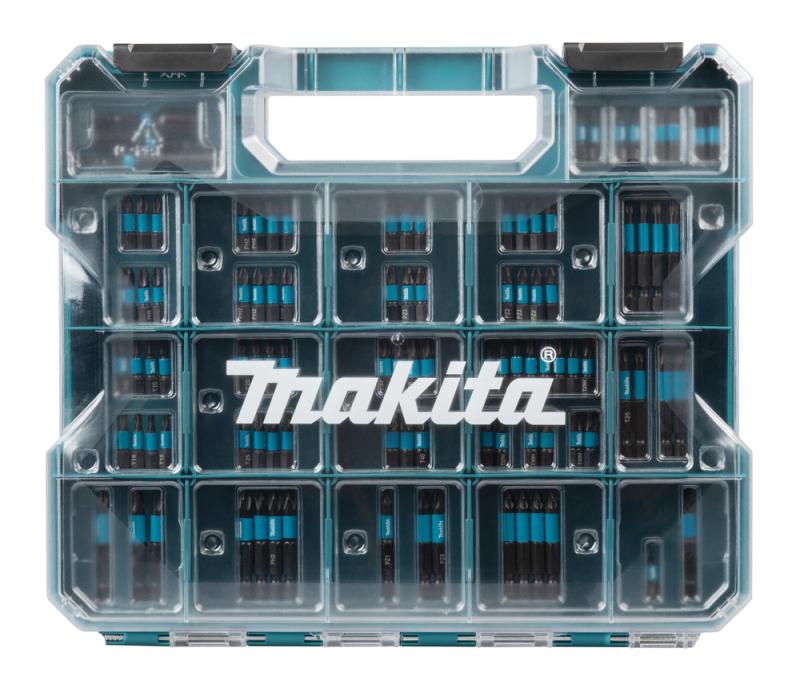 Makita  E-24826 Zestaw 100 szt. końcówek wkrętakowych i nasadek