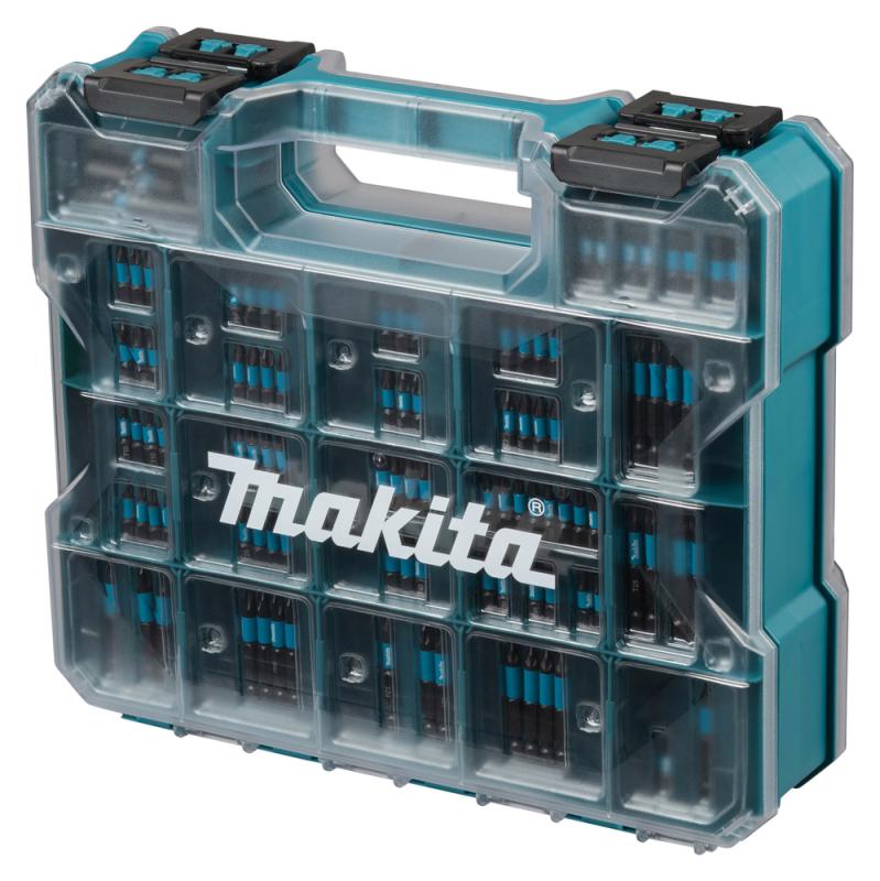 Makita  E-24826 Zestaw 100 szt. końcówek wkrętakowych i nasadek