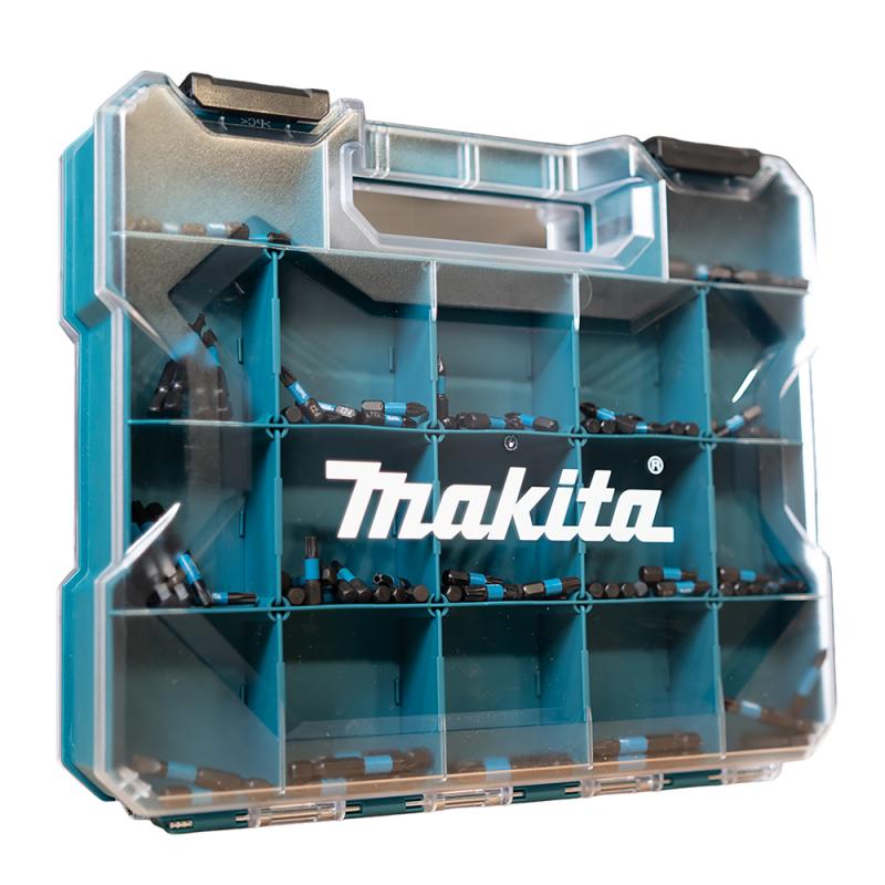 Makita  E-24826 Zestaw 100 szt. końcówek wkrętakowych i nasadek