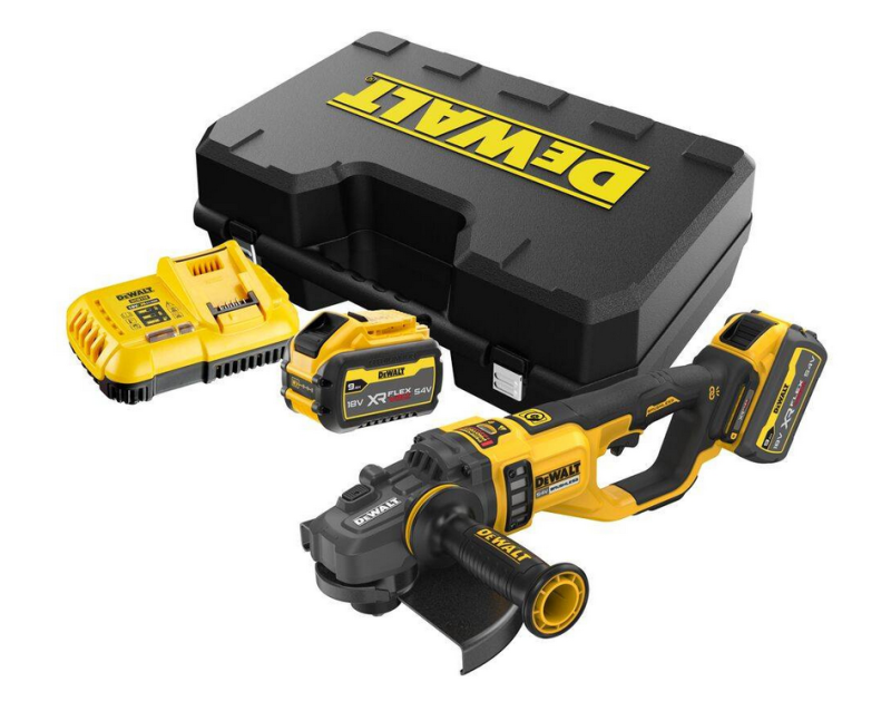 Dewalt   Szlifierka kątowa 54V XR FLEXVOLT 230mm 2x9Ah