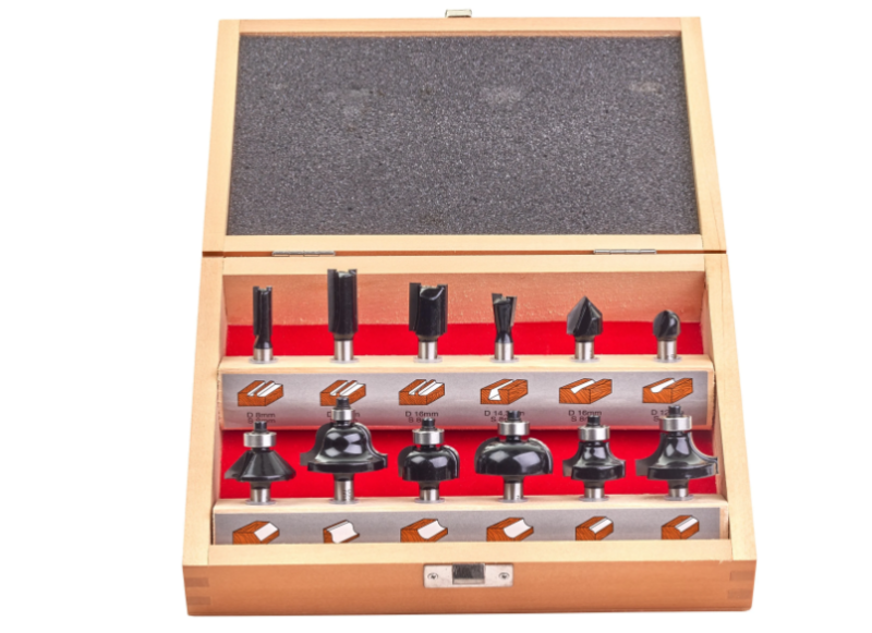 Milwaukee  4932451668 Zestaw frezów do drewna z trzpieniem