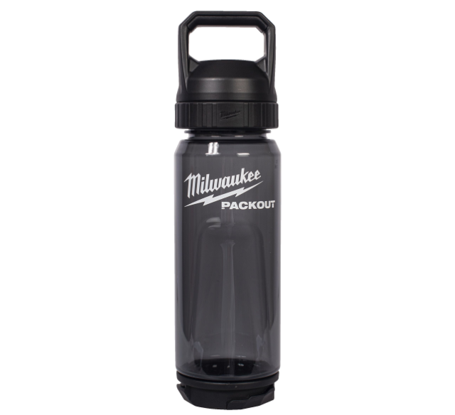 Milwaukee Plastikowa butelka PACKOUT™ 740 ml - czarna