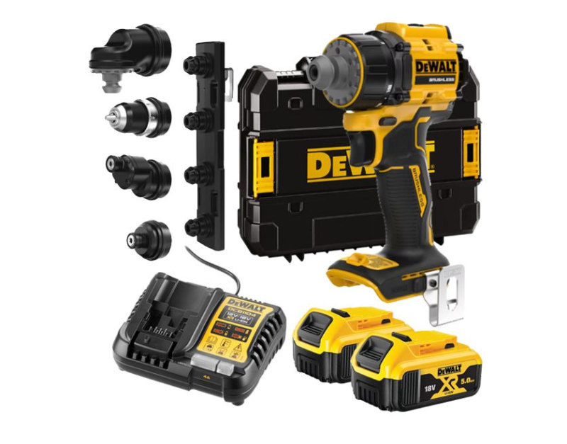 Dewalt  DCD803P2 Wiertarko wkrętarka 18V 73Nm  2x5,0Ah