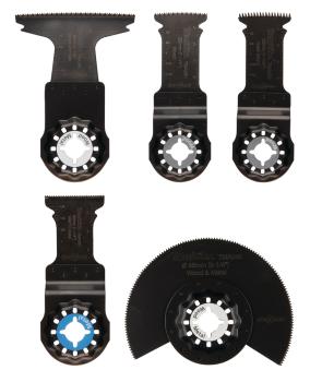 Makita  E-24935  Zestaw stolarski 5 szt