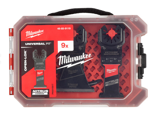 Milwaukee  48859119 Zestaw ostrzy  Open-lok 9 szt