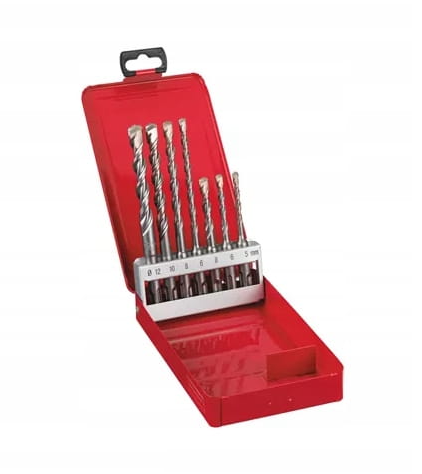 MILWAUKEE  4932352339  Zestaw wierteł M2 SDS-PLUS sztuk 7