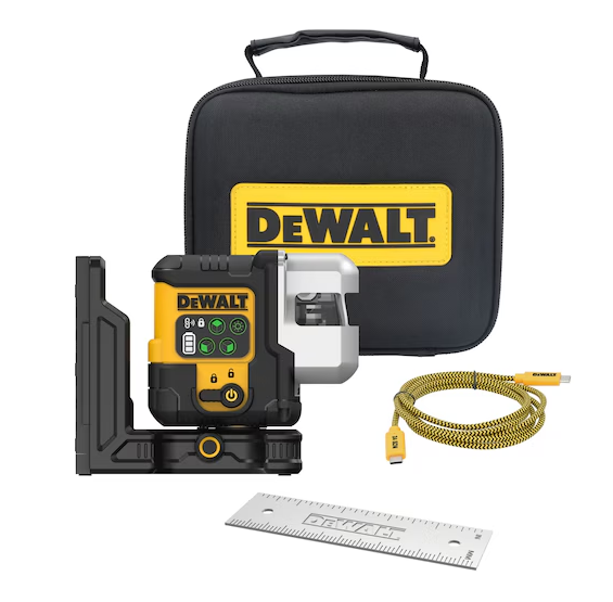 Dewalt DCLE14301GB  Laser krzyżowy 180° z zieloną wiązką