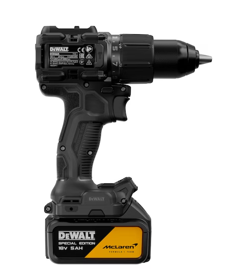 Dewalt x McLaren  DCD86MP2T  Wiertarko-wkrętarka z udarem 2x5Ah