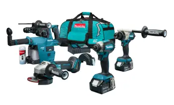 Makita DLX4194TX1  Zestaw akumulatorowy  combo 18V  2x 5Ah  torba